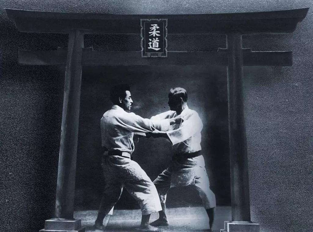jigoro kano peleando