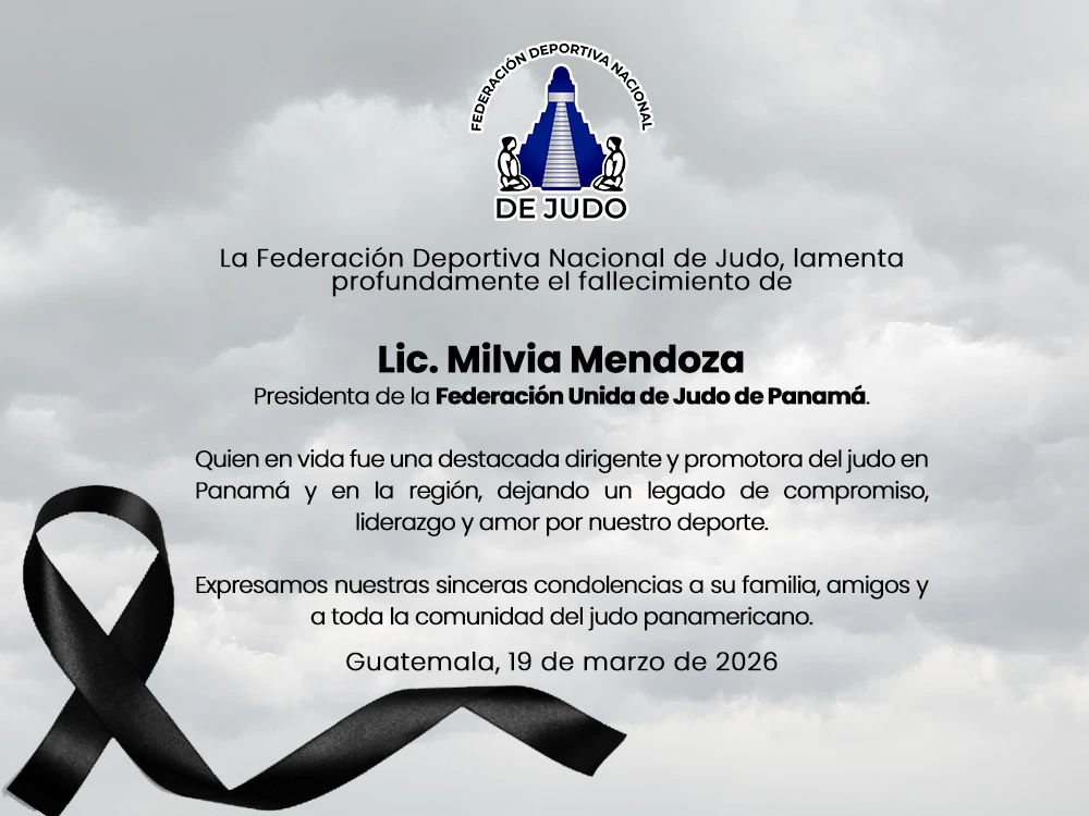 Nota de Duelo Lic Milvia Mendoza